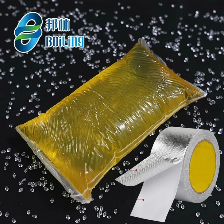 एल्यूमिनियम फ़ॉइल टेप गर्म पिघल चिपकने वाला