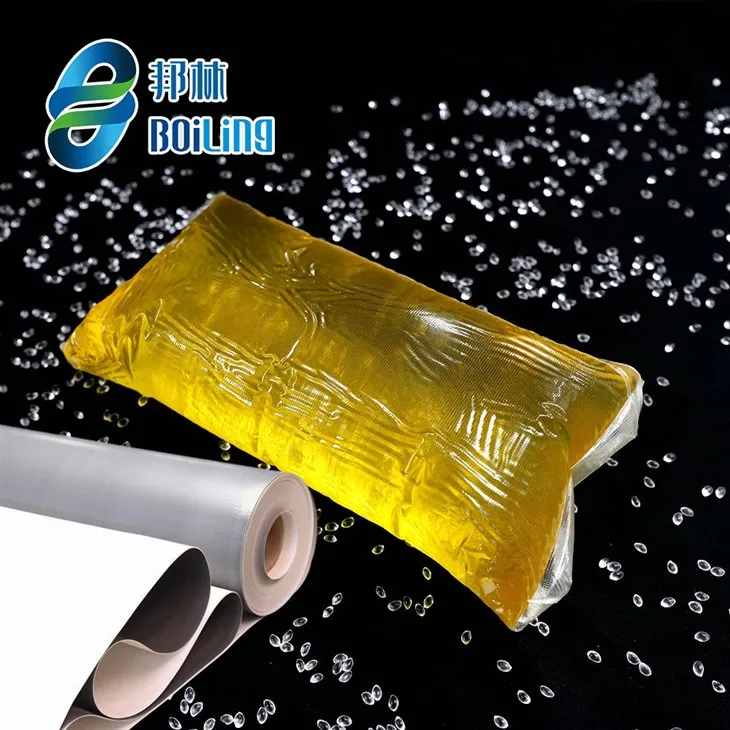 टीपीओ वॉटरप्रूफ शीट सामग्री के लिए पीएसए गर्म पिघल चिपकने वाला