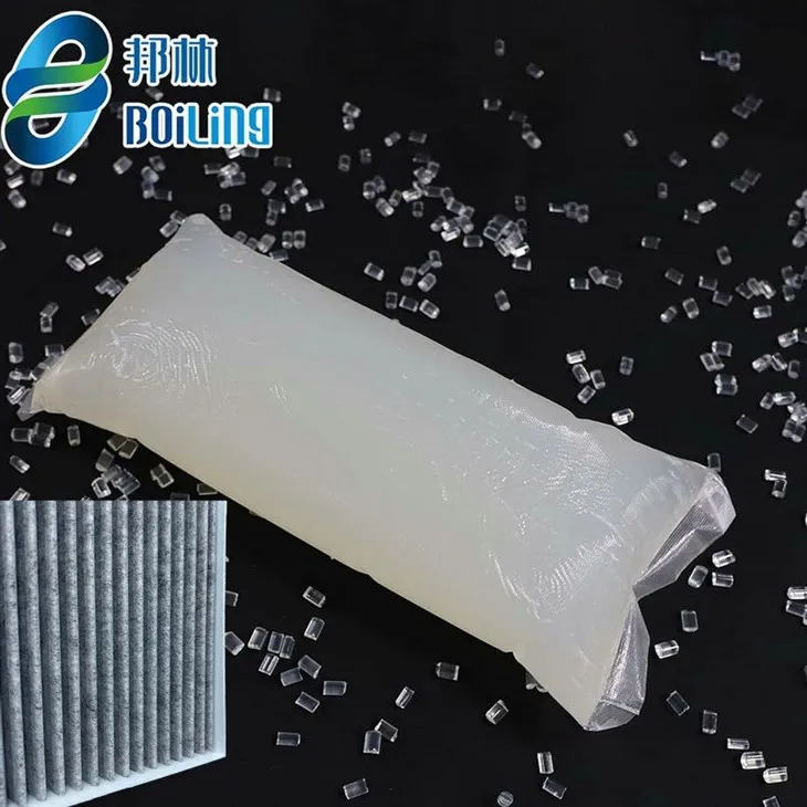 ऑटोमोटिव एयर फिल्टर के लिए गर्म पिघल चिपकने वाला