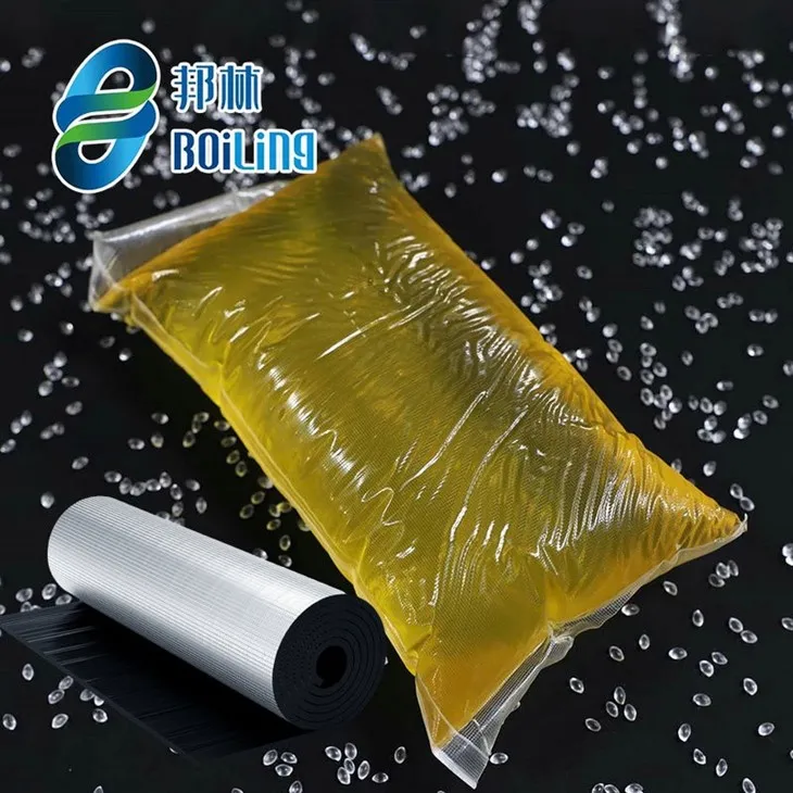 इन्सुलेशन कॉटन के लिए दबाव संवेदनशील गर्म पिघल गोंद